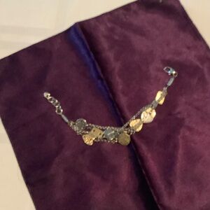 Brighton Two-Tone Gold and Silver Disc Bracelet